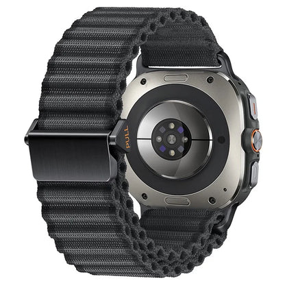 KALEBOL For Samsung Galaxy Watch Ultra 47mm Watch Band Adjustable Nylon Wrist Strap