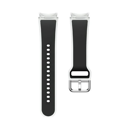 KALEBOL For Samsung Galaxy Watch7 44mm 40mm  /  Watch FE 40mm Silicone Watch Band Glacier Translucent Strap