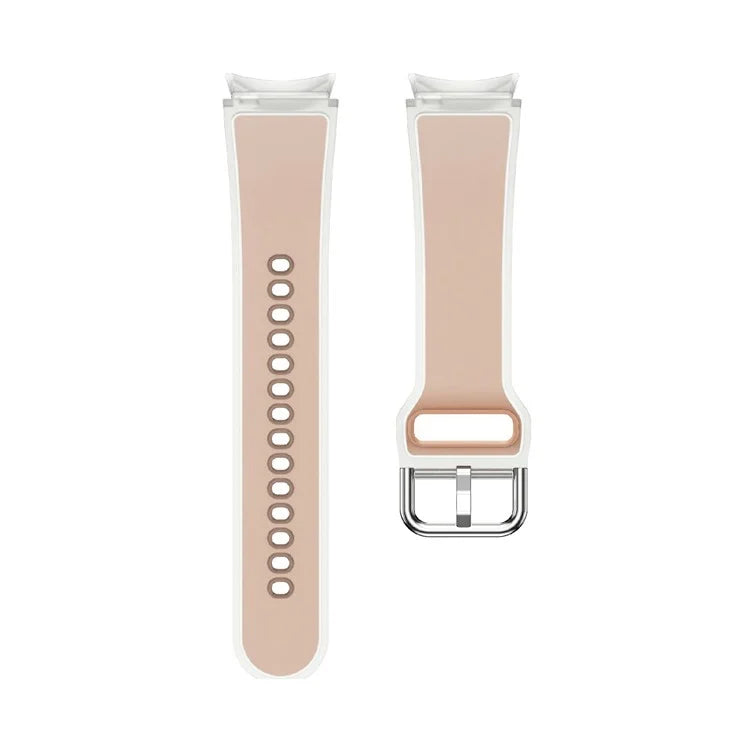 KALEBOL For Samsung Galaxy Watch7 44mm 40mm  /  Watch FE 40mm Silicone Watch Band Glacier Translucent Strap
