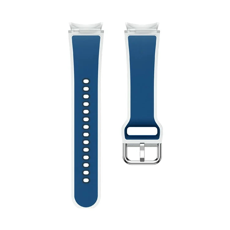 KALEBOL For Samsung Galaxy Watch7 44mm 40mm  /  Watch FE 40mm Silicone Watch Band Glacier Translucent Strap