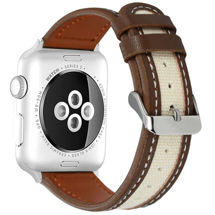 KALEBOL For Apple Watch 10 46mm / Ultra 2 / Ultra 49mm / 9 8 7 45mm / SE (2023) SE (2022) SE 6 5 4 44mm / 3 2 1 42mm Dual Color Watch Band