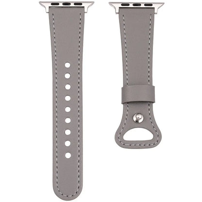 KALEBOL For Apple Watch 10 46mm / Ultra 2 / Ultra 49mm / 9 8 7 45mm / SE (2023) SE (2022) SE 6 5 4 44mm / 3 2 1 42mm Genuine Cow Leather Band