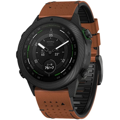 KALEBOL For Garmin Fenix 7 / 7 Pro / 6 / 6 Pro Quickfit 22mm Silicone Watch Band Dual Color Dot Holes Design
