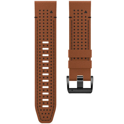 KALEBOL For Garmin Fenix 7 / 7 Pro / 6 / 6 Pro Quickfit 22mm Silicone Watch Band Dual Color Dot Holes Design