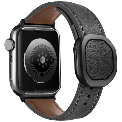 KALEBOL For Apple Watch 10 46mm / Ultra 2 / Ultra 49mm / 9 8 7 45mm / SE (2023) SE (2022) SE 6 5 4 44mm / 3 2 1 42mm Genuine Cow Leather Band