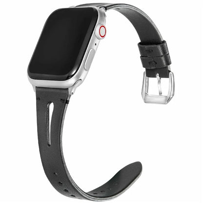 KALEBOL For Apple Watch 10 46mm / Ultra 2 / Ultra 49mm / 9 8 7 45mm / SE (2023) SE (2022) SE 6 5 4 44mm / 3 2 1 42mm Genuine Cow Leather Strap