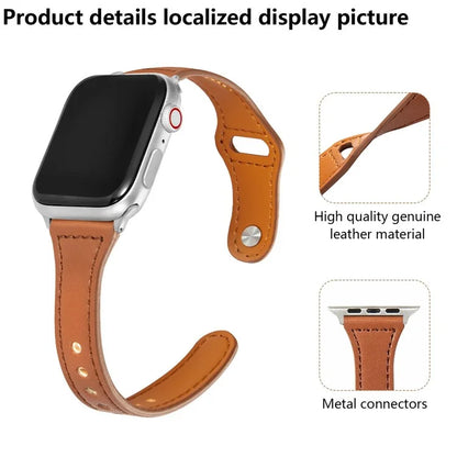 KALEBOL For Apple Watch 10 46mm / Ultra 2 / Ultra 49mm / 9 8 7 45mm / SE (2023) SE (2022) SE 6 5 4 44mm / 3 2 1 42mm Watch Strap, Small Buckle