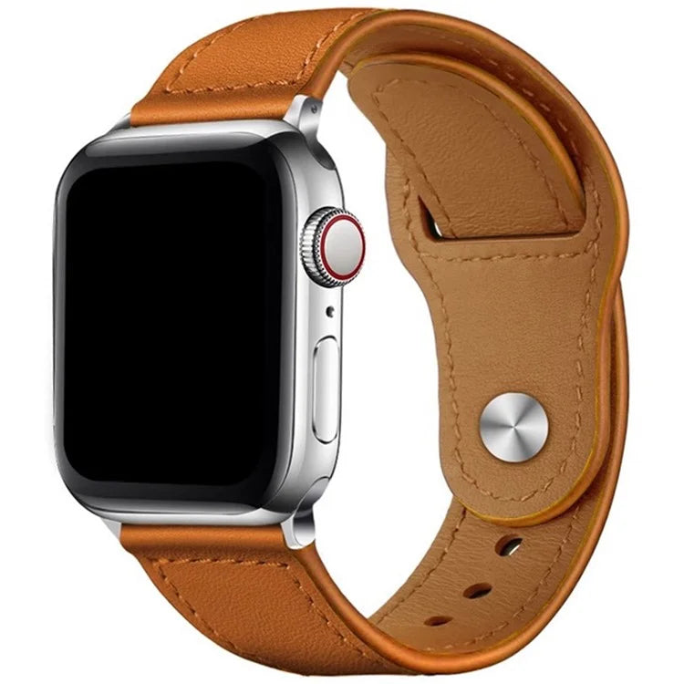 KALEBOL For Apple Watch Series 10 42mm / 9 8 7 41mm / SE (2023) SE (2022) SE 6 5 4 40mm / 3 2 1 38mm Watch Strap, Large Buckle