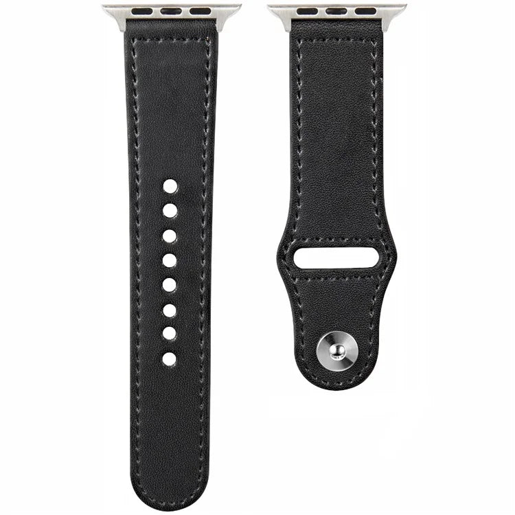 KALEBOL For Apple Watch Series 10 42mm / 9 8 7 41mm / SE (2023) SE (2022) SE 6 5 4 40mm / 3 2 1 38mm Watch Strap, Large Buckle