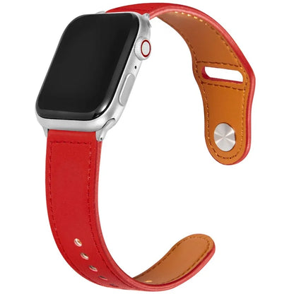KALEBOL For Apple Watch Series 10 42mm / 9 8 7 41mm / SE (2023) SE (2022) SE 6 5 4 40mm / 3 2 1 38mm Watch Strap, Large Buckle