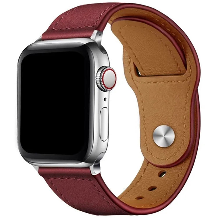 KALEBOL For Apple Watch Series 10 42mm / 9 8 7 41mm / SE (2023) SE (2022) SE 6 5 4 40mm / 3 2 1 38mm Watch Strap, Large Buckle