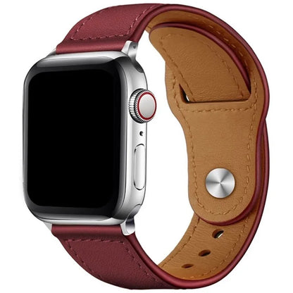 KALEBOL For Apple Watch Series 10 42mm / 9 8 7 41mm / SE (2023) SE (2022) SE 6 5 4 40mm / 3 2 1 38mm Watch Strap, Large Buckle