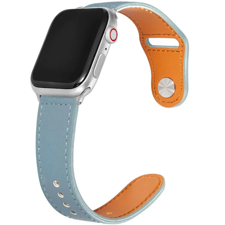 KALEBOL For Apple Watch Series 10 42mm / 9 8 7 41mm / SE (2023) SE (2022) SE 6 5 4 40mm / 3 2 1 38mm Watch Strap, Large Buckle