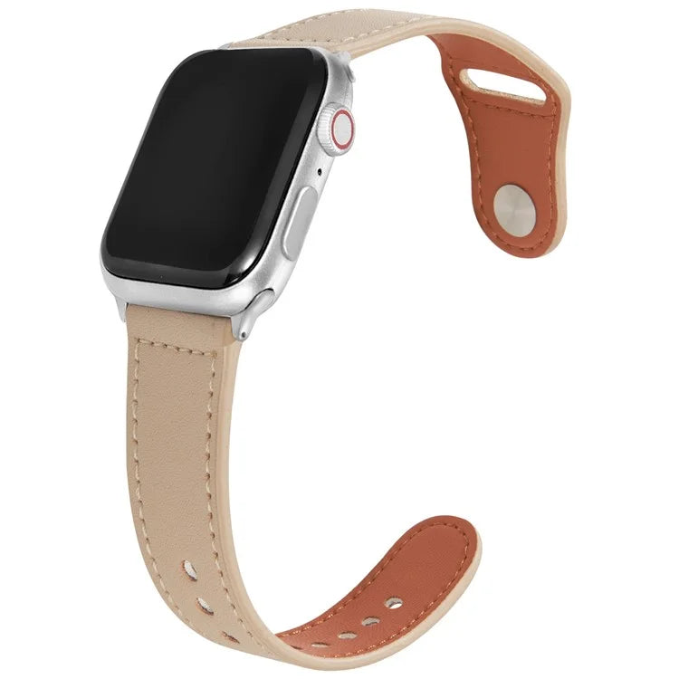 KALEBOL For Apple Watch Series 10 42mm / 9 8 7 41mm / SE (2023) SE (2022) SE 6 5 4 40mm / 3 2 1 38mm Watch Strap, Large Buckle