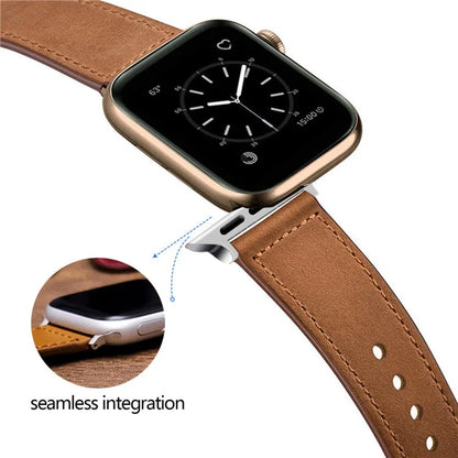 KALEBOL For Apple Watch 10 46mm / Ultra 2 / Ultra 49mm / 9 8 7 45mm / SE (2023) SE (2022) SE 6 5 4 44mm / 3 2 1 42mm Watch Strap, Large Buckle