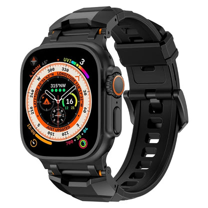 For Apple Watch 10 46mm / Ultra 2 / Ultra 49mm / 9 8 7 45mm / SE (2023) SE (2022) SE 6 5 4 44mm / 3 2 1 42mm Liquid Silicone Watch Band