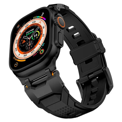 For Apple Watch 10 46mm / Ultra 2 / Ultra 49mm / 9 8 7 45mm / SE (2023) SE (2022) SE 6 5 4 44mm / 3 2 1 42mm Liquid Silicone Watch Band