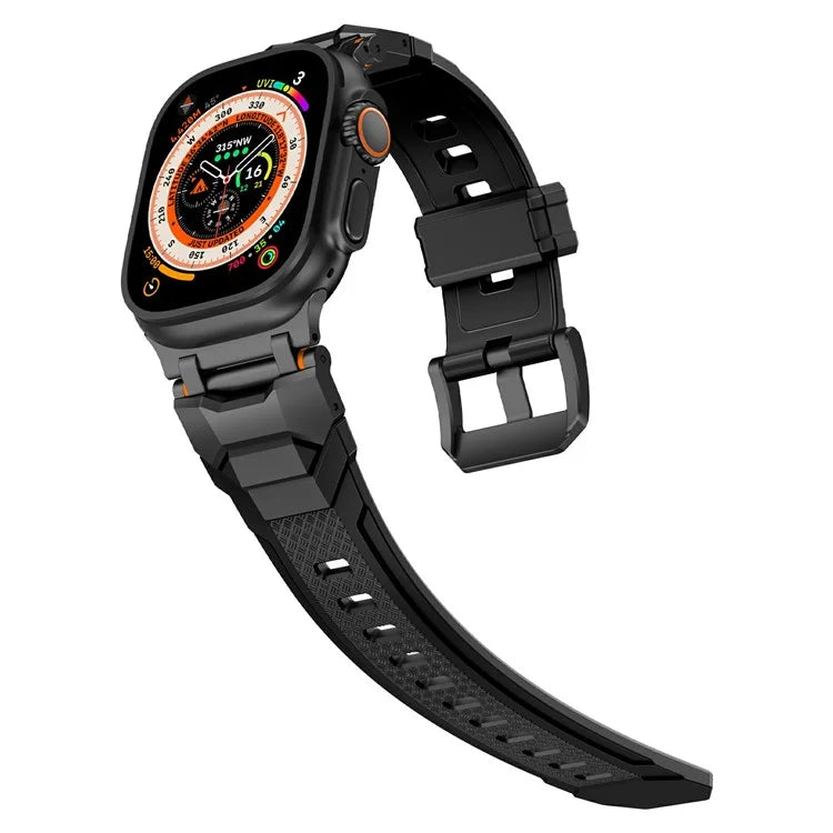 For Apple Watch 10 46mm / Ultra 2 / Ultra 49mm / 9 8 7 45mm / SE (2023) SE (2022) SE 6 5 4 44mm / 3 2 1 42mm Liquid Silicone Watch Band