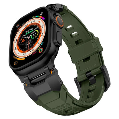 For Apple Watch 10 46mm / Ultra 2 / Ultra 49mm / 9 8 7 45mm / SE (2023) SE (2022) SE 6 5 4 44mm / 3 2 1 42mm Liquid Silicone Watch Band