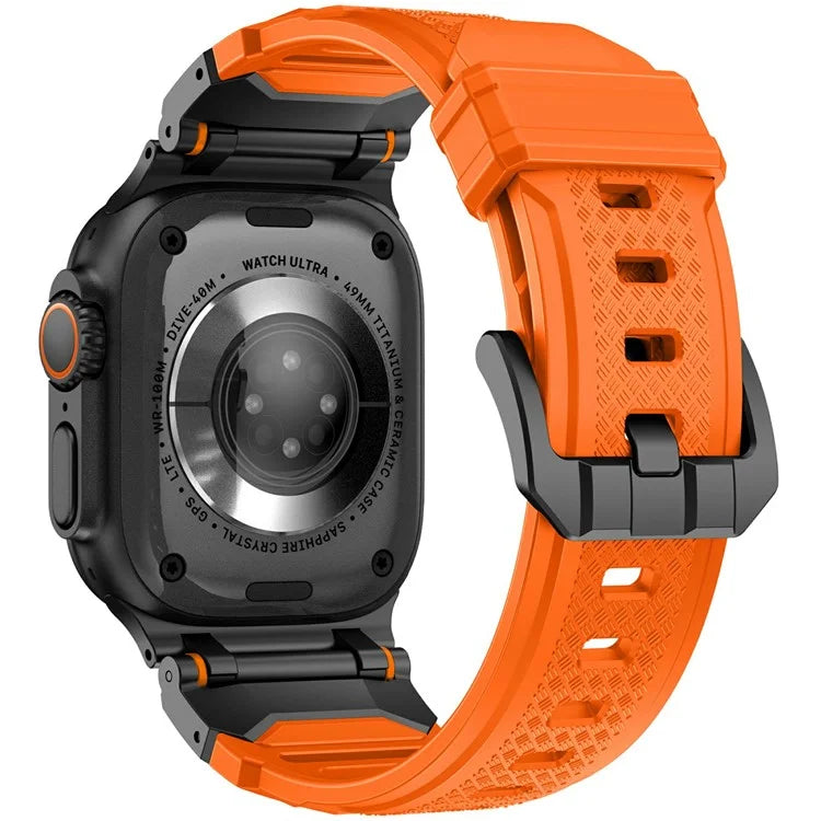 For Apple Watch 10 46mm / Ultra 2 / Ultra 49mm / 9 8 7 45mm / SE (2023) SE (2022) SE 6 5 4 44mm / 3 2 1 42mm Liquid Silicone Strap