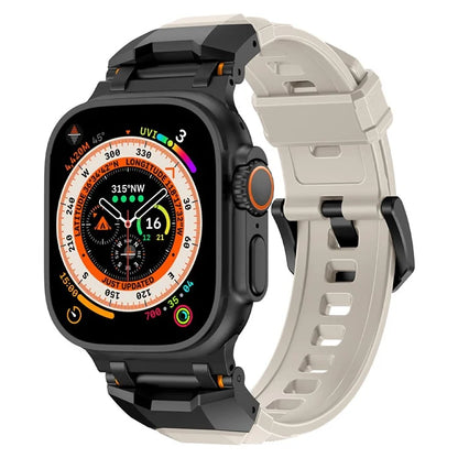 For Apple Watch 10 46mm / Ultra 2 / Ultra 49mm / 9 8 7 45mm / SE (2023) SE (2022) SE 6 5 4 44mm / 3 2 1 42mm Liquid Silicone Strap