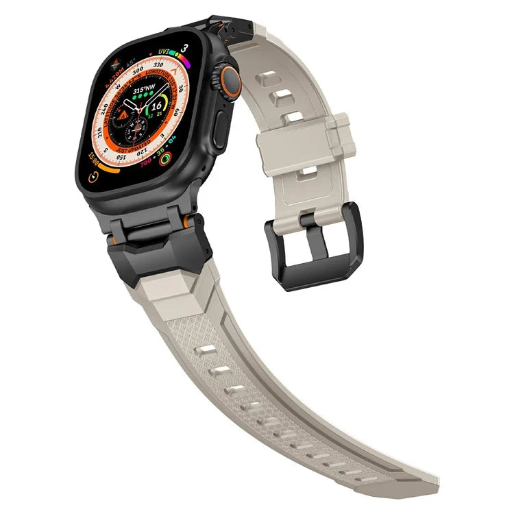 For Apple Watch 10 46mm / Ultra 2 / Ultra 49mm / 9 8 7 45mm / SE (2023) SE (2022) SE 6 5 4 44mm / 3 2 1 42mm Liquid Silicone Strap