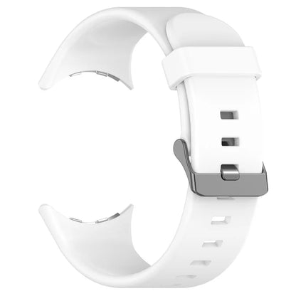 For Google Pixel Watch 3 45mm Silicone Watch Band Replacement Strap with Metal Connector