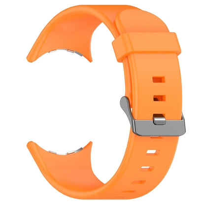For Google Pixel Watch 3 45mm Silicone Watch Band Replacement Strap with Metal Connector