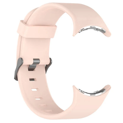 For Google Pixel Watch 3 45mm Silicone Watch Band Replacement Strap with Metal Connector