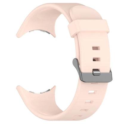 For Google Pixel Watch 3 45mm Silicone Watch Band Replacement Strap with Metal Connector