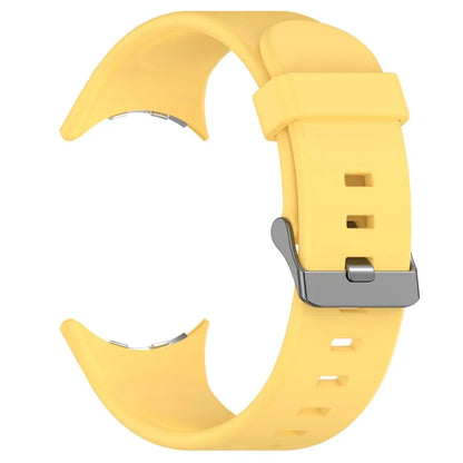 For Google Pixel Watch 3 45mm Silicone Watch Band Replacement Strap with Metal Connector