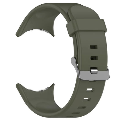 For Google Pixel Watch 3 45mm Silicone Watch Band Replacement Strap with Metal Connector