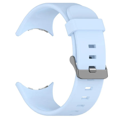 For Google Pixel Watch 3 45mm Silicone Watch Band Replacement Strap with Metal Connector