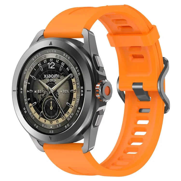 For Xiaomi Watch S4 Sport Silicone Watch Strap 22mm Adjustable Wrist Band