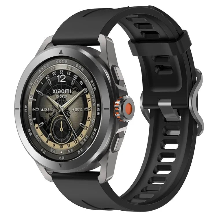 For Xiaomi Watch S4 Sport Silicone Watch Strap 22mm Adjustable Wrist Band