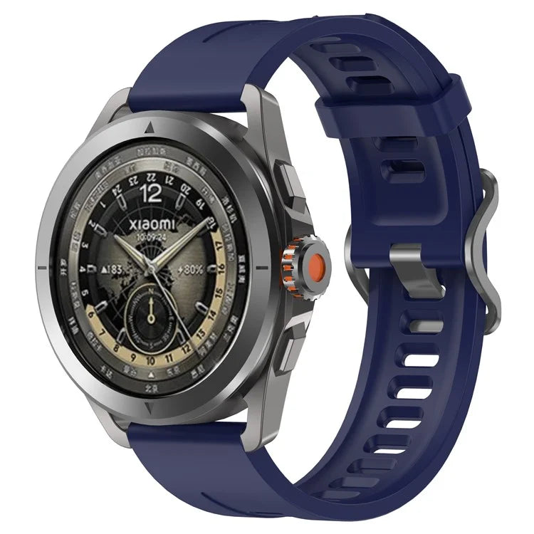 For Xiaomi Watch S4 Sport Silicone Watch Strap 22mm Adjustable Wrist Band