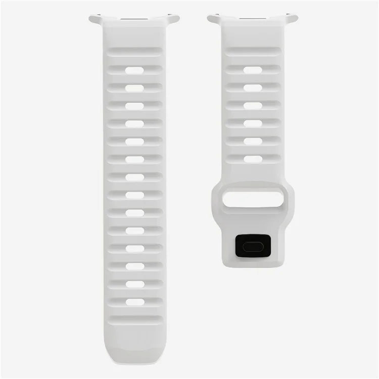 For Samsung Galaxy Watch Ultra 47mm Silicone Watch Band Breathable Sport  Watch Strap
