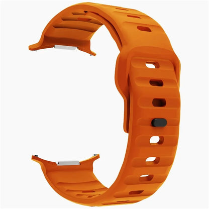 For Samsung Galaxy Watch Ultra 47mm Silicone Watch Band Breathable Sport  Watch Strap