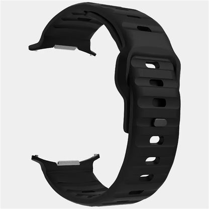 For Samsung Galaxy Watch Ultra 47mm Silicone Watch Band Breathable Sport  Watch Strap