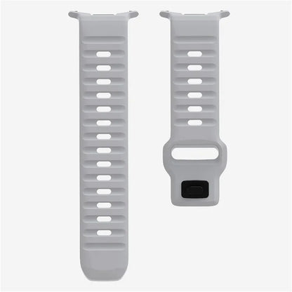 For Samsung Galaxy Watch Ultra 47mm Silicone Watch Band Breathable Sport  Watch Strap