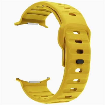 For Samsung Galaxy Watch Ultra 47mm Silicone Watch Band Breathable Sport  Watch Strap