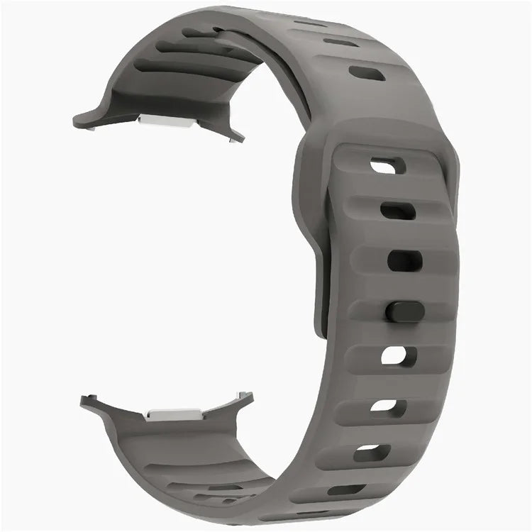 For Samsung Galaxy Watch Ultra 47mm Silicone Watch Band Breathable Sport  Watch Strap