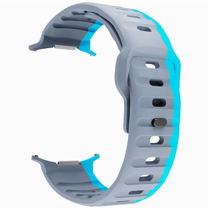 For Samsung Galaxy Watch Ultra 47mm Silicone Watch Band Breathable Sport  Watch Strap