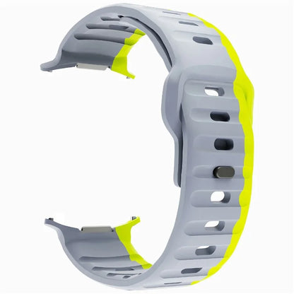 For Samsung Galaxy Watch Ultra 47mm Silicone Watch Band Breathable Sport  Watch Strap