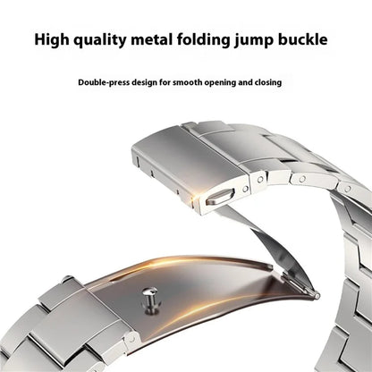 For Samsung Galaxy Watch Ultra 47mm Watch Band Stainless Steel Replacement Strap