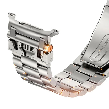 For Samsung Galaxy Watch Ultra 47mm Watch Band Stainless Steel Replacement Strap