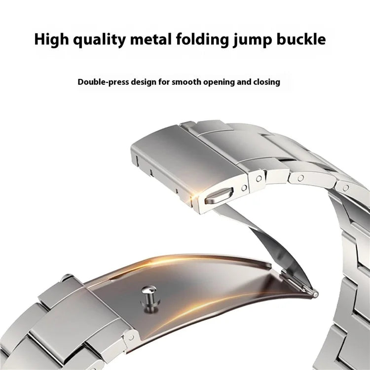 For Samsung Galaxy Watch Ultra 47mm Watch Band Stainless Steel Replacement Strap
