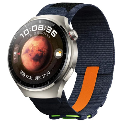 22mm Nylon Sport Band For Huawei Watch GT 4 46mm  /  Watch 4 Pro  /  Watch 4 Wrist Strap Replacement