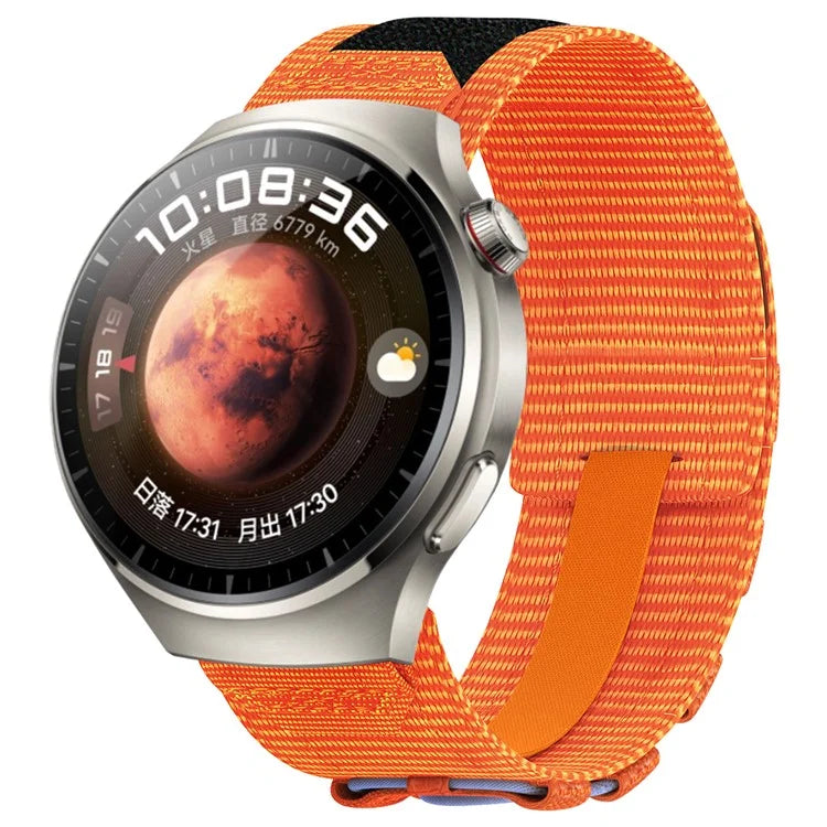 22mm Nylon Sport Band For Huawei Watch GT 4 46mm  /  Watch 4 Pro  /  Watch 4 Wrist Strap Replacement