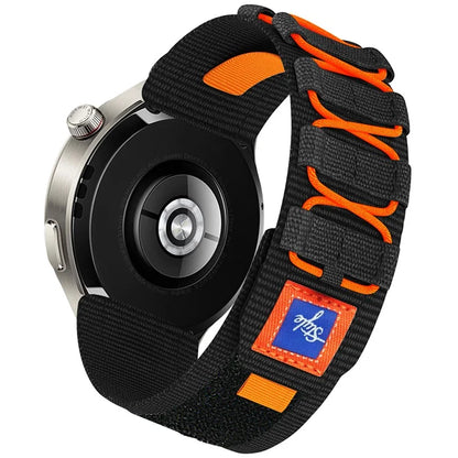 22mm Nylon Sport Band For Huawei Watch GT 4 46mm  /  Watch 4 Pro  /  Watch 4 Wrist Strap Replacement